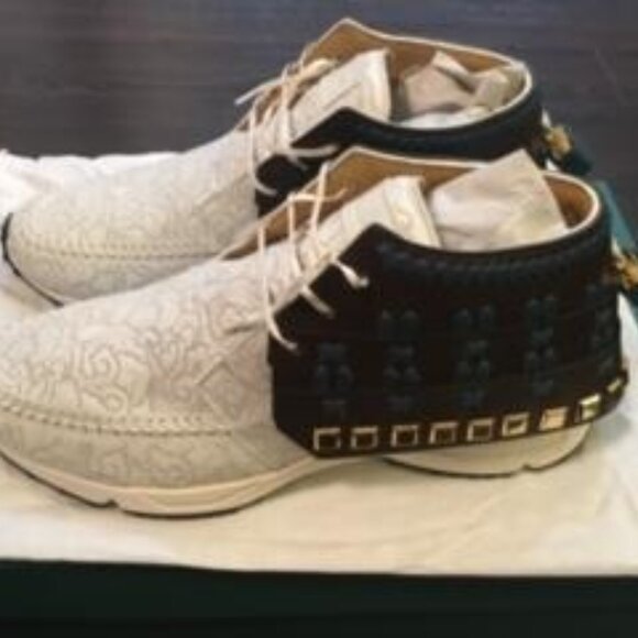 Buscemi Japan Gladiator White Sneakers - Picture 1 of 6